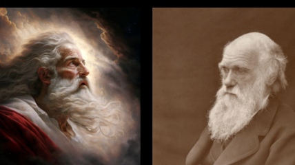 “God en Darwin”: een beklijvende tweeakter